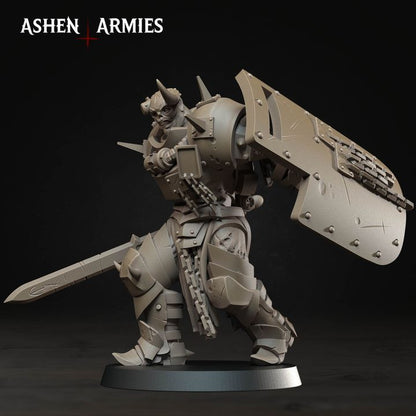 Anointed Melee, Hellbound Apostasy - Bullet Crusade - Unpainted Miniature