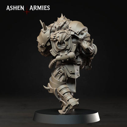 Anointed Heavy Infantry, Hellbound Apostasy - Bullet Crusade - Unpainted Miniature