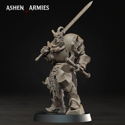 Anointed Melee, Hellbound Apostasy - Bullet Crusade - Unpainted Miniature