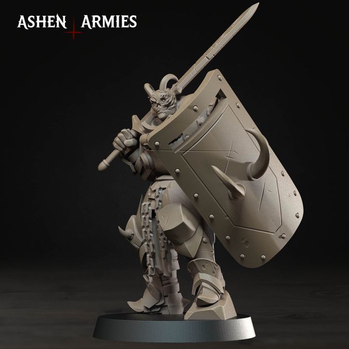 Anointed Melee, Hellbound Apostasy - Bullet Crusade - Unpainted Miniature