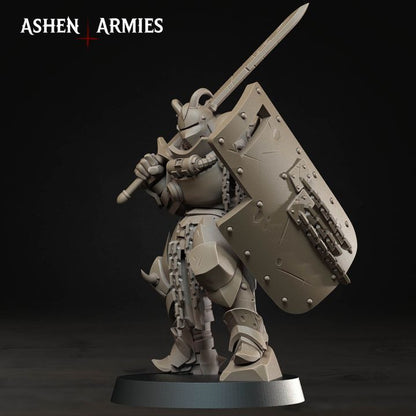 Anointed Melee, Hellbound Apostasy - Bullet Crusade - Unpainted Miniature