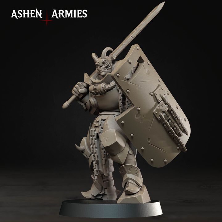 Anointed Melee, Hellbound Apostasy - Bullet Crusade - Unpainted Miniature