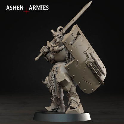 Anointed Melee, Hellbound Apostasy - Bullet Crusade - Unpainted Miniature