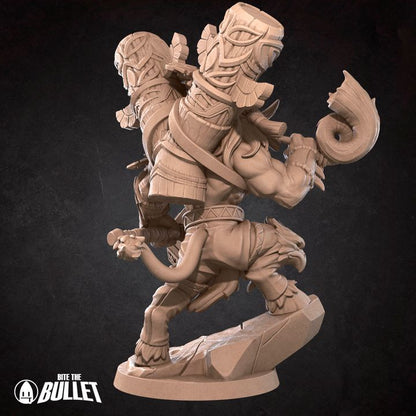 Minotaur Chieftain | 32mm, 35mm Scale | Unpainted Miniature