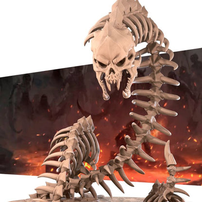 Bone Naga - Unpainted Miniature