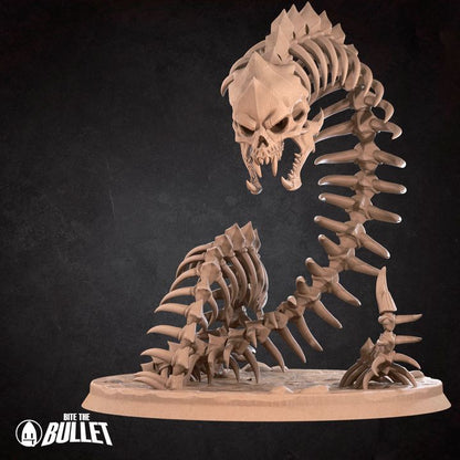 Bone Naga - Unpainted Miniature