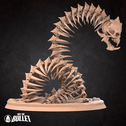 Bone Naga - Unpainted Miniature