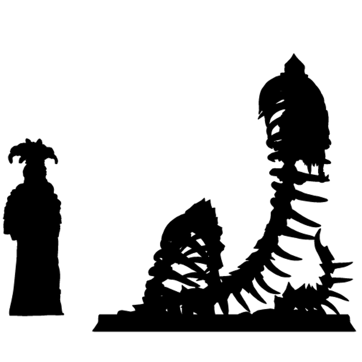 Bone Naga - Unpainted Miniature
