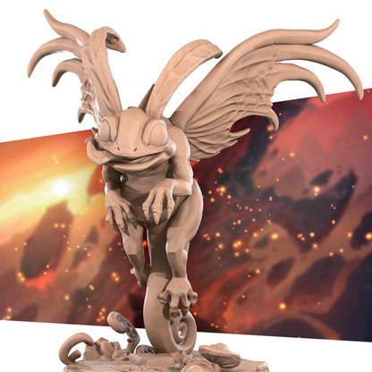 Dragon Trickster | 32mm, 35mm Scale | Unpainted Miniature