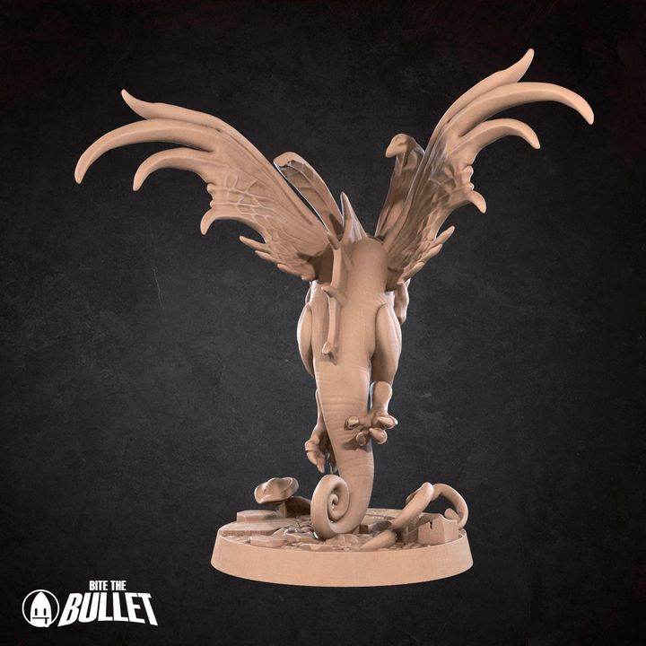 Dragon Trickster | 32mm, 35mm Scale | Unpainted Miniature