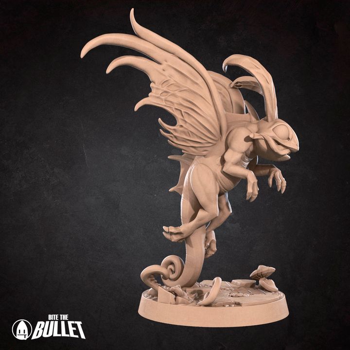 Dragon Trickster | 32mm, 35mm Scale | Unpainted Miniature