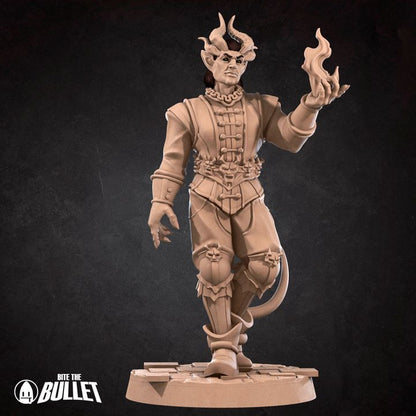 Cambion Devil, 3 Poses | Pinup | 32mm, 35mm Scale | Unpainted Miniature