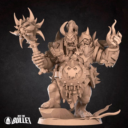Ogre Lockserker | 32mm, 35mm Scale | Unpainted Miniature