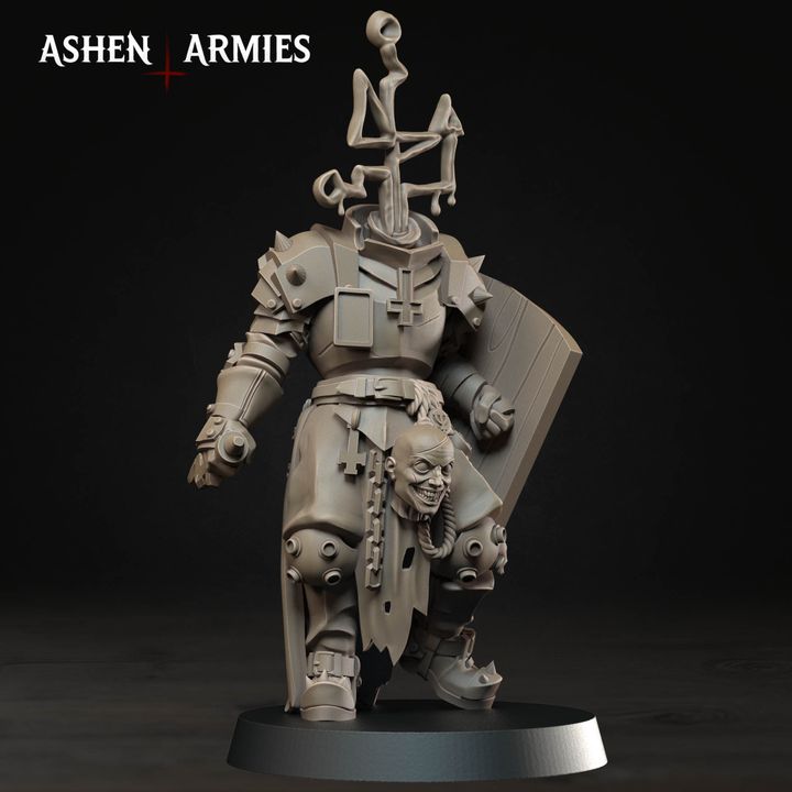 Heretic Chorister, Hellbound Apostasy - Bullet Crusade - Unpainted Miniature
