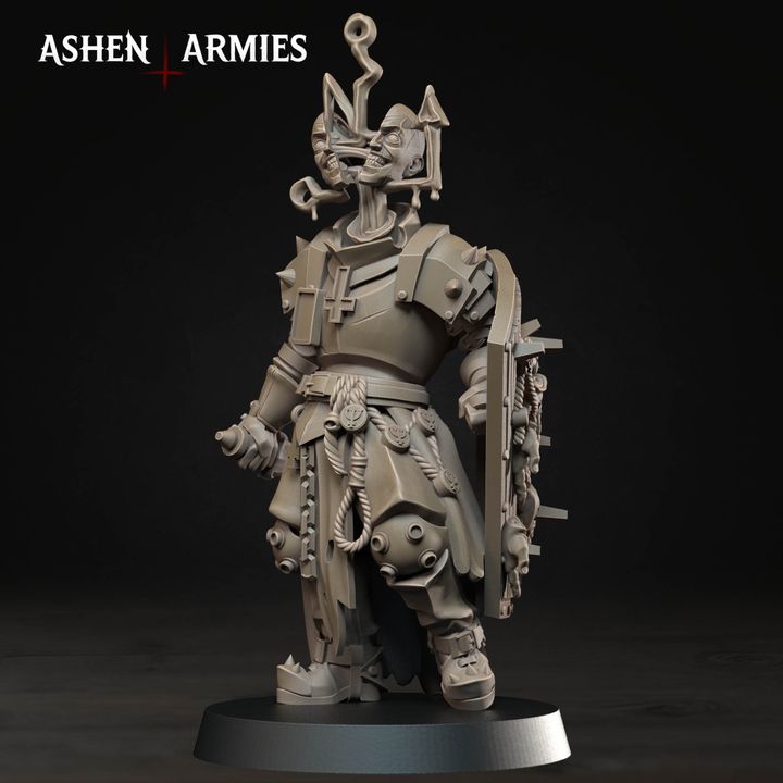 Heretic Chorister, Hellbound Apostasy - Bullet Crusade - Unpainted Miniature