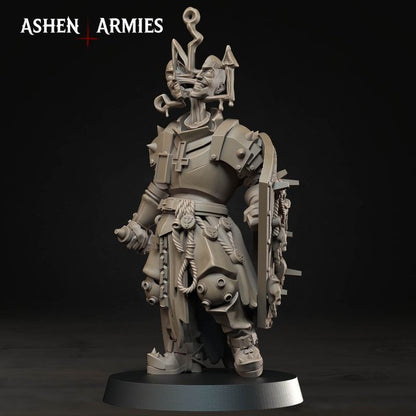 Heretic Chorister, Hellbound Apostasy - Bullet Crusade - Unpainted Miniature