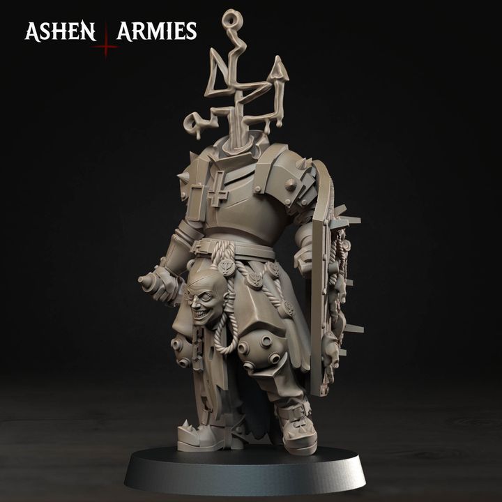 Heretic Chorister, Hellbound Apostasy - Bullet Crusade - Unpainted Miniature
