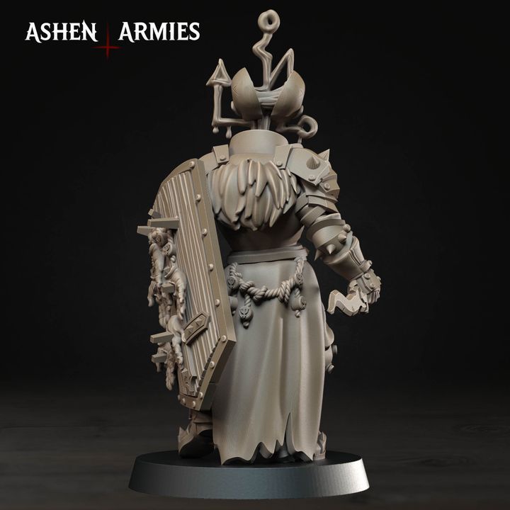 Heretic Chorister, Hellbound Apostasy - Bullet Crusade - Unpainted Miniature