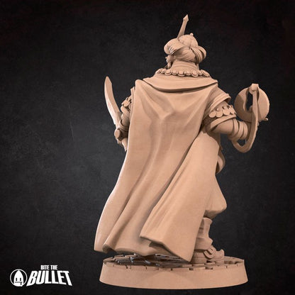 Human Cleric | 32mm, 35mm Scale | Unpainted Miniature