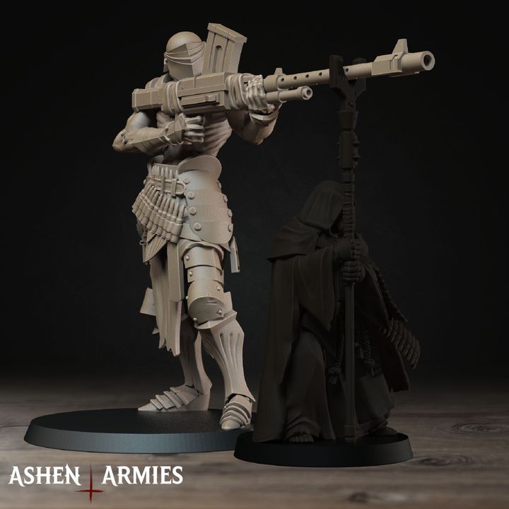 Anti-Tank Hunter, Bleeding Procession - Bullet Crusade - Unpainted Miniature