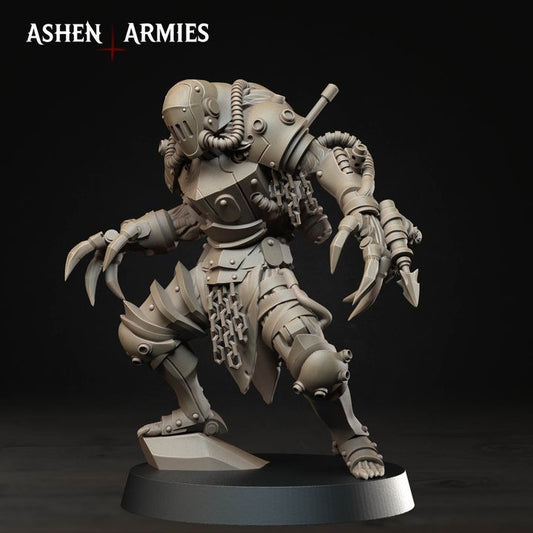 Death Commando, Hellbound Apostasy - Bullet Crusade - Unpainted Miniature