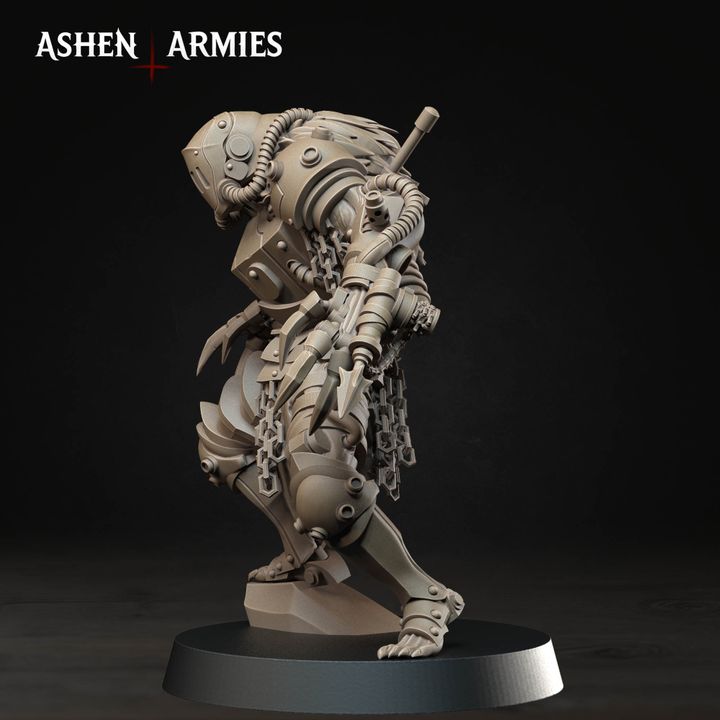 Death Commando, Hellbound Apostasy - Bullet Crusade - Unpainted Miniature