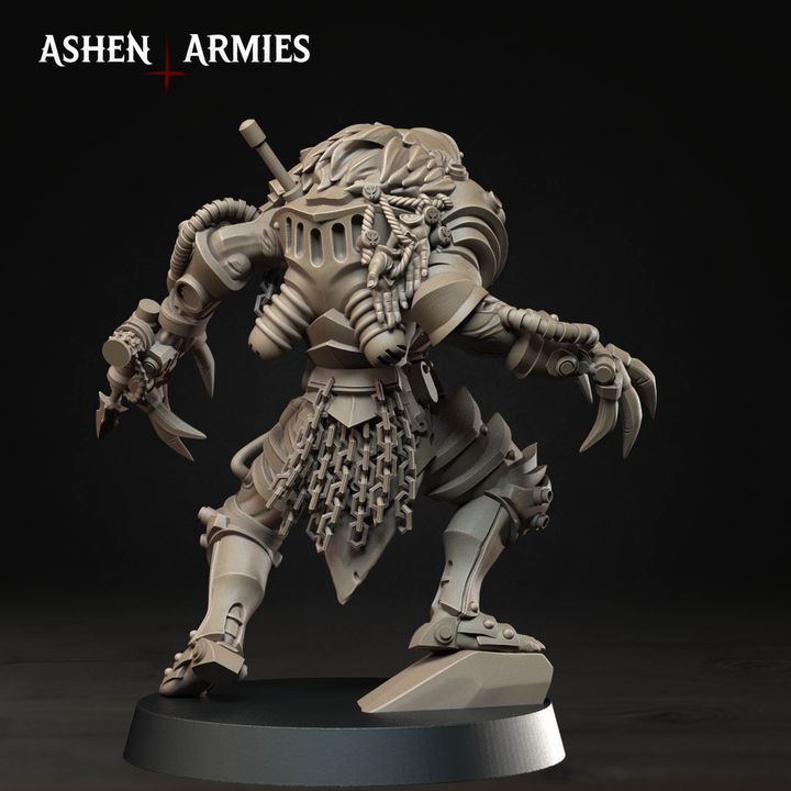 Death Commando, Hellbound Apostasy - Bullet Crusade - Unpainted Miniature