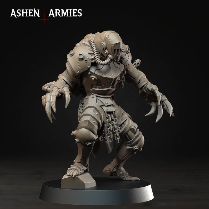 Death Commando, Hellbound Apostasy - Bullet Crusade - Unpainted Miniature