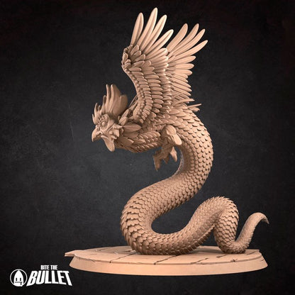 Gnome Summoner with Eidolon | 32mm, 35mm Scale | Unpainted Miniature