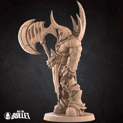 Fel Lord - Fel Wastes Set - 32mm, 35mm Scale - Unpainted Miniature