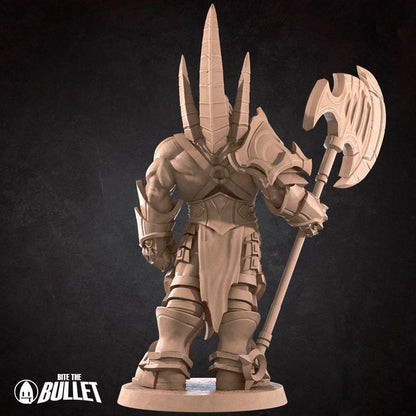 Fel Lord - Fel Wastes Set - 32mm, 35mm Scale - Unpainted Miniature