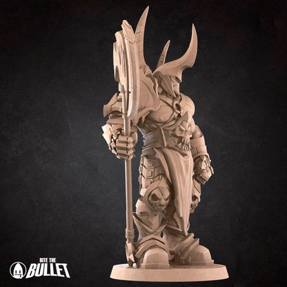 Fel Lord - Fel Wastes Set - 32mm, 35mm Scale - Unpainted Miniature