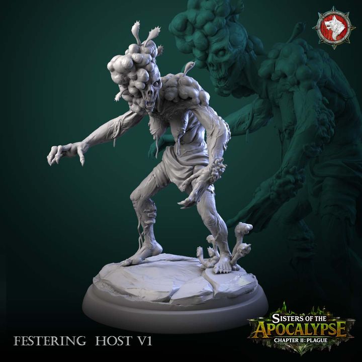 Festering Hosts | Sisters of the Apocalypse | Unpainted Miniatures