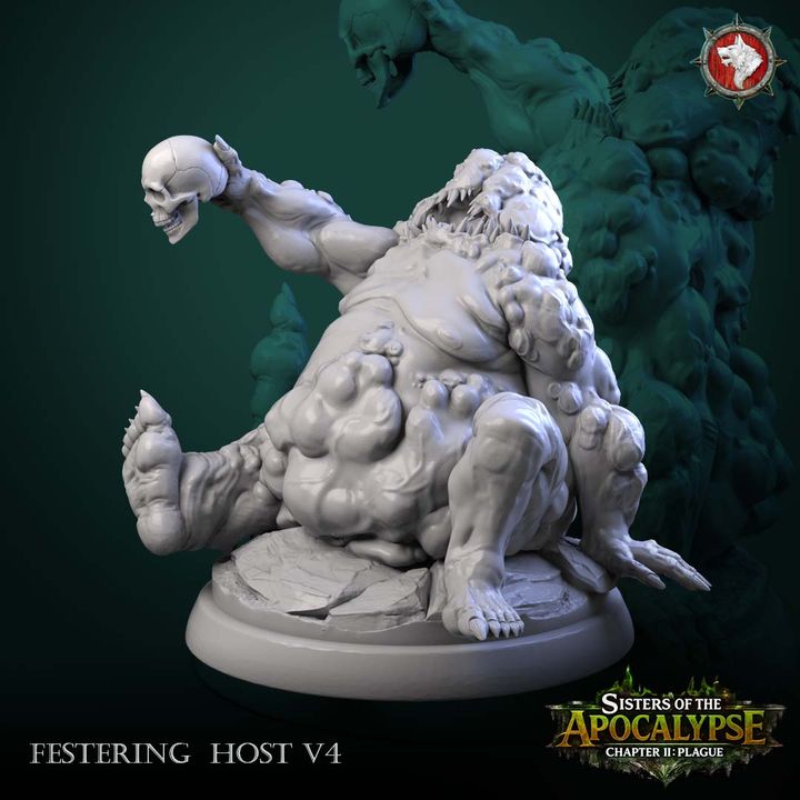 Festering Hosts | Sisters of the Apocalypse | Unpainted Miniatures