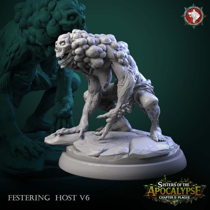 Festering Hosts | Sisters of the Apocalypse | Unpainted Miniatures