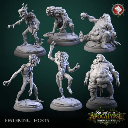 Festering Hosts | Sisters of the Apocalypse | Unpainted Miniatures