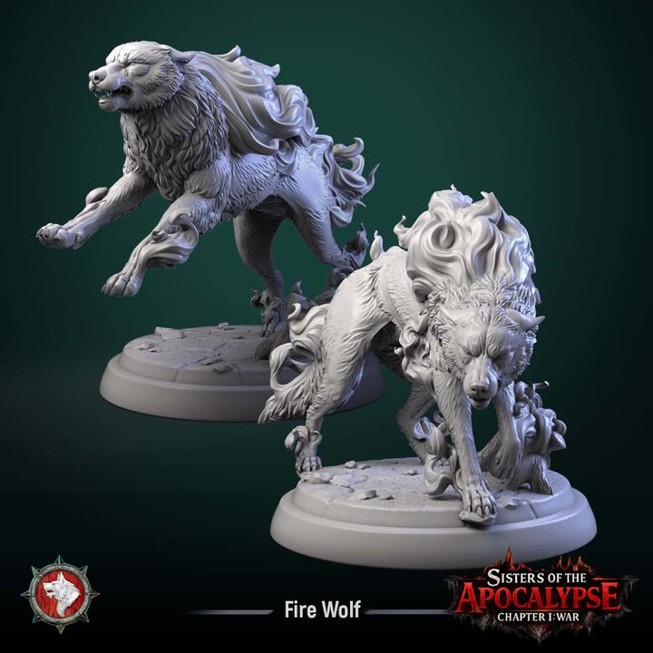 Hell Beasts | Sisters of the Apocalypse | Unpainted Miniature