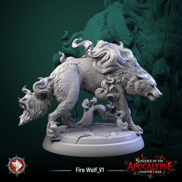 Hell Beasts | Sisters of the Apocalypse | Unpainted Miniature