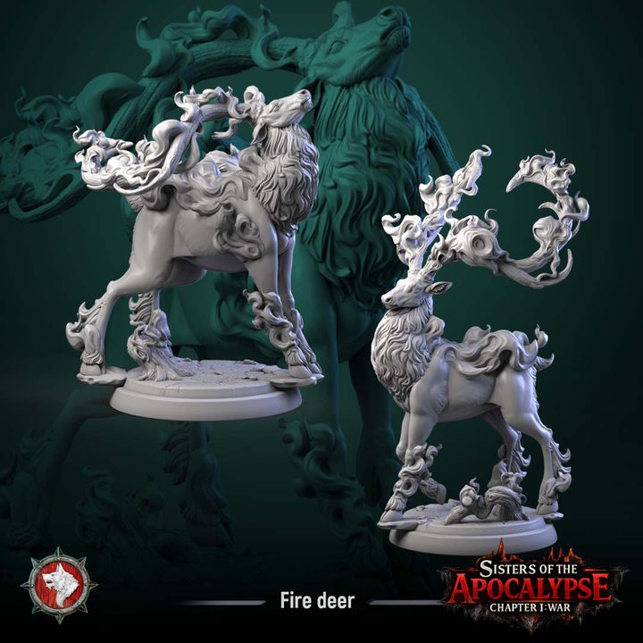 Hell Beasts | Sisters of the Apocalypse | Unpainted Miniature