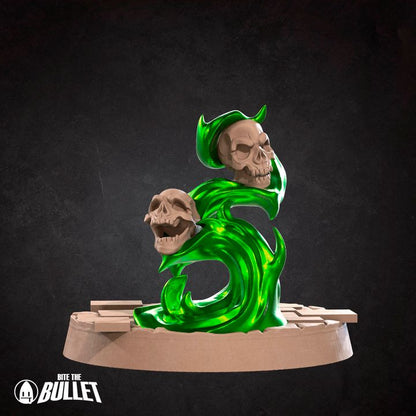 Flame Skulls - Unpainted Miniature