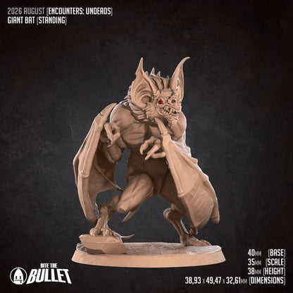 Giant Bat - Unpainted Miniature