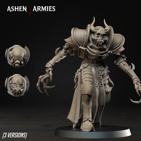Goetic Warlock, Hellbound Apostasy - Bullet Crusade - Unpainted Miniature