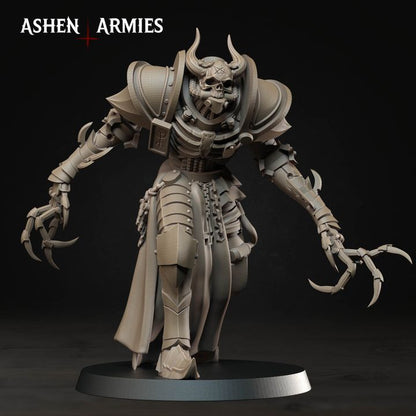 Goetic Warlock, Hellbound Apostasy - Bullet Crusade - Unpainted Miniature