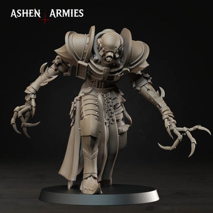 Goetic Warlock, Hellbound Apostasy - Bullet Crusade - Unpainted Miniature
