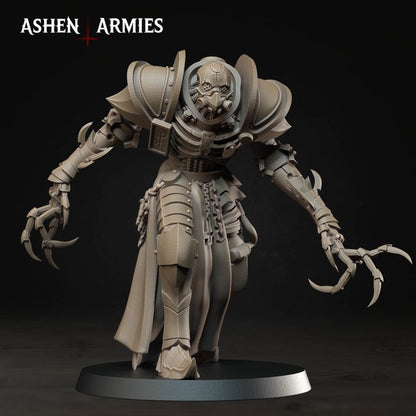 Goetic Warlock, Hellbound Apostasy - Bullet Crusade - Unpainted Miniature
