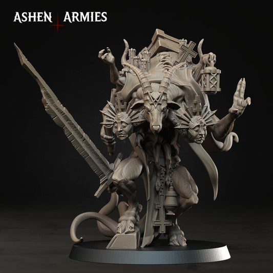 Scripture Guardian, Hellbound Apostasy - Bullet Crusade - Unpainted Miniature