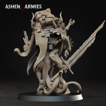Scripture Guardian, Hellbound Apostasy - Bullet Crusade - Unpainted Miniature