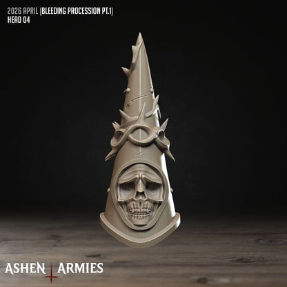 Modular Heads, Bleeding Procession - Bullet Crusade - Unpainted Miniature