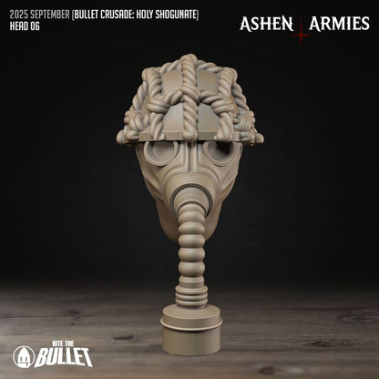 Modular Heads, Holy Shogunate - Bullet Crusade - Unpainted Miniature