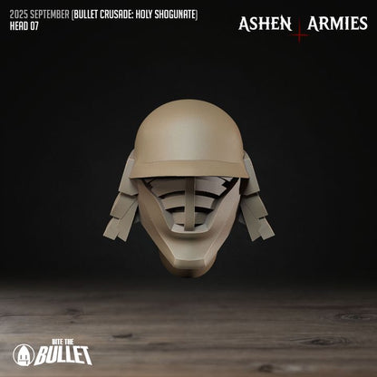 Modular Heads, Holy Shogunate - Bullet Crusade - Unpainted Miniature